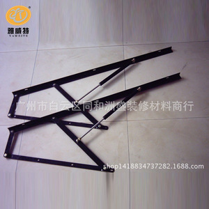 Barra de soporte para cama Yawrite de 85 mm, resistente, plegable, de diseño industrial, para literas - Product Image 1