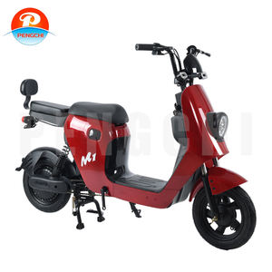 Producción personalizada en masa de marco de acero de alto carbono, frenos de tambor delanteros y traseros y panel de instrumentos LCD para bicicletas eléctricas - Product Image 1