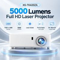 Projecteur laser DLP XG-TK420ZA 5000 lumens Full HD 1080P avec zoom 1,6x pour les conférences, l'éducation, les entreprises et l'utilisation commerciale
