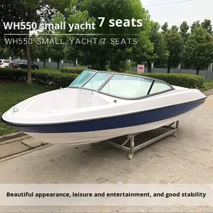 <span class=keywords><strong>Bateau</strong></span> de sport en fibre de verre, gonflable à grande vitesse, de course, de pêche, de luxe, 7 places, de loisirs - Product Image 2