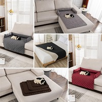 Canapé-lit imperméable pour animaux de compagnie, tapis pour chat et chien, fond antidérapant, coussin, matelas pour animaux de compagnie de grande et petite taille, tapis pour chien, canapé-lit