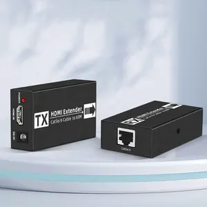 FJ-HEA60A черный удлинитель HDMI с разрешением 1080P @ 60 Гц UTP Cat6 аудио и видео аксессуары