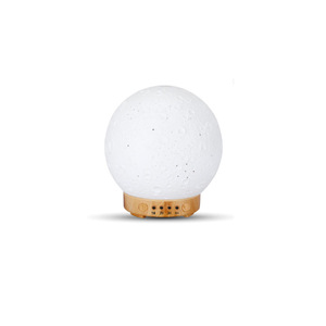 Umidificatore Ultrasonico da Tavolo in Ceramica a Forma di Luna, <span class=keywords><strong>Diffusore</strong></span> di Aromi Colorato per <span class=keywords><strong>Oli</strong></span> <span class=keywords><strong>Essenziali</strong></span>, <span class=keywords><strong>Design</strong></span> Silenzioso con Funzione Timer - Product Image 3