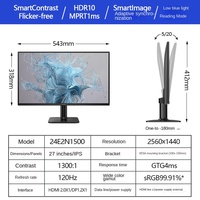 Monitor de Escritorio IPS de 24 Pulgadas 24E2N1500 con Interfaz DP Nuevo