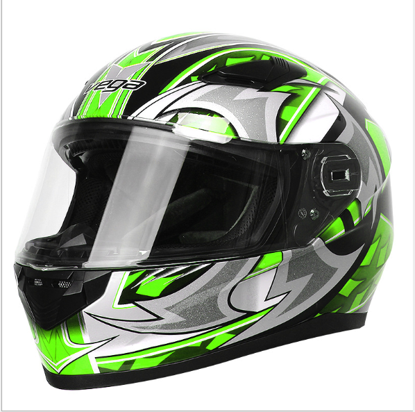 DOT Approved Full Face Motorcycle Street Bike Helmet with Removable Winter Neck Scarf + 2 Visors DOT (L, Matte Black)