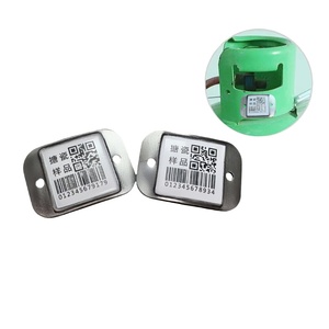 Hoge Temperatuurbestendige Emaillabels Voor Gasflessen, Corrosiebestendig Gascilinderbeheer, Stalen Cilinder Qr-Codes - Product Image 1