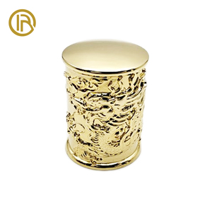 Quality Assurance Luxury Bottle Stopper with Pilfer-Proof Zamac Screw <strong>Caps</strong> Customized Size Logo for <strong>Vodka</strong> Whisky Wine &amp; Spirits - Product Image 2