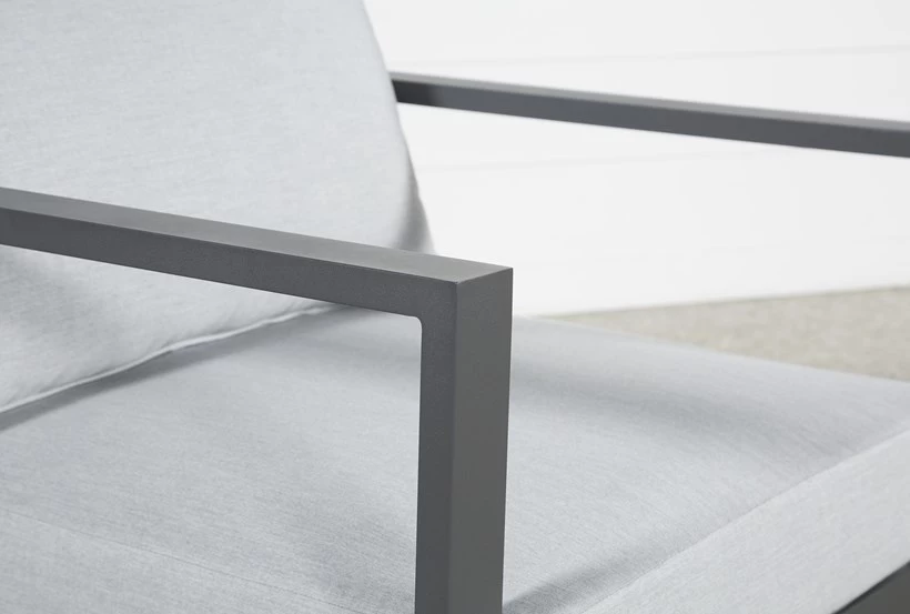Garden high quality Meta aluminum alloy l chair  Outdoor Lounge Chair