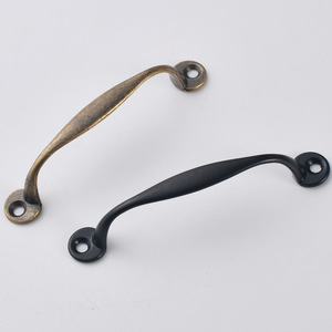 Furniture Handle Bar Zinc Alloy Bronze <b>Black</b> Cabinet Drawer European Style Durable - Product Image 3
