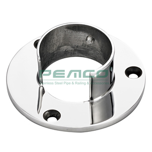 Fabricant <span class=keywords><strong>de</strong></span> raccords <span class=keywords><strong>de</strong></span> balustrade d'escalier <span class=keywords><strong>de</strong></span> balcon, <span class=keywords><strong>bride</strong></span> <span class=keywords><strong>de</strong></span> <span class=keywords><strong>poteau</strong></span> <span class=keywords><strong>de</strong></span> balustrade fendue en acier inoxydable rond - Product Image 1