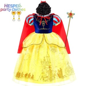 ชุดเจ้าหญิงคลาสสิกสำหรับเด็กขายส่ง HESPER ลายหิมะ ชุดแฟนซีสำหรับฮาโลวีน คอสเพลย์ วันเกิด และงานปาร์ตี้ - Product Image 3