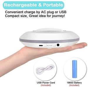 Máquina de terapia de sonido blanco para bebés, máquina de sonido blanco para niños con luz nocturna - Product Image 4