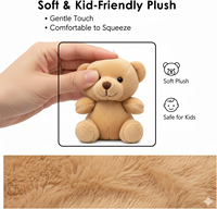 Porte-clés en peluche anime personnalisé, mini-animaux mignons pour enfants de 5 à 7 ans, fabrication en gros en Chine