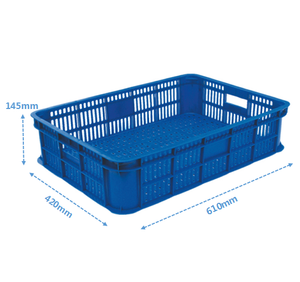 HAOSEN HS-1801 Caisse en plastique solide, empilable, durable, pour l'agriculture, la récolte, la manutention post-récolte, directe - Product Image 4
