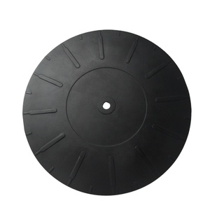 Customized Black Fiber Wool Felt Slipmat Vinyl Record Rubber <strong>Slip</strong> <strong>Mat</strong> for Audio <strong>Turntable</strong> Use - Product Image 1