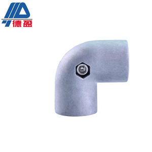 Accessoires pour profilés en aluminium série 6000, attaches spéciales pour tuyaux inclinés à 90 degrés, profilés de bancs de travail industriels pour décorations - Product Image 2