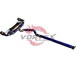 Échappement Catback en alliage de titane de haute qualité Vortex avec finition polie miroir et soudure en écailles de poisson pour Subaru BRZ GT86 - Product Image 3