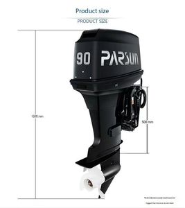 ดูที่นี่! เครื่องยนต์เรือ 2 จังหวะ รุ่นใหม่ปี 2024 กำลัง 90 แรงม้า - Product Image 3