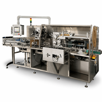 Machine d'emballage automatique pour mascara, parfum, savon, sachets et pochettes, cartonneuse multifonction haute vitesse