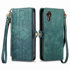 Funda de Cuero PU con Tapa para <span class=keywords><strong>Samsung</strong></span> <span class=keywords><strong>Galaxy</strong></span> X Cover 7/A55/A25, Diseño Geométrico, Funda Tipo Cartera para Infinix HOT 12 Play - Product Image 2