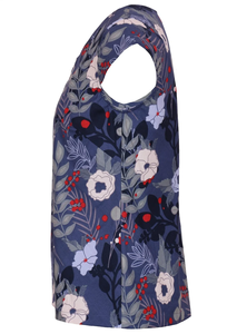 Top de Alta Calidad para Mujer, 100% Algodón, Diseño Elegante con Escote Redondo y Mangas Cortas, Moda Diaria - Product Image 4