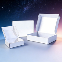 Boîte en carton ondulé extra large en forme d'avion, personnalisée, écologique, réutilisable, robuste, imperméable et aseptique pour vêtements et chaussettes