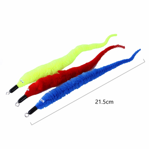 Baguette en forme de plume pour chat, attrapeur et canne à pêche, <span class=keywords><strong>jouet</strong></span> interactif, <span class=keywords><strong>souris</strong></span> en bois, adapté aux animaux de compagnie - Product Image 2