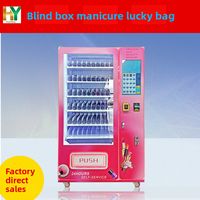 Distributeur automatique intelligent de faux ongles et de produits de nail art, type boîte surprise, capacité 200-300 pièces, garantie 1 an