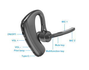 Auriculares Inalámbricos Personalizados <span class=keywords><strong>para</strong></span> <span class=keywords><strong>Negocios</strong></span> con Micrófono <span class=keywords><strong>para</strong></span> Conducir, Oficina, Regalos Corporativos Promocionales, Auriculares Inalámbricos - Product Image 3