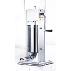 Electric Commercial Sausage Making Machine Manual Sausage Stuffer Household Sausage Filler Linker Hand-operated Enema Machine