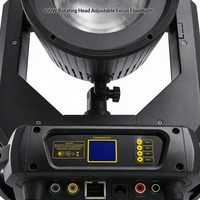 Lumière Fresnel à tête mobile réglable LED 400W avec zoom, lumière de remplissage COB, correction de couleur CTO pour bars, mariages, banquets, événements scéniques