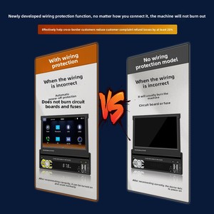 Reproductor MP5 Inalámbrico para Auto con CarPlay, Cámara de Retroceso, Radio FM Estéreo para el Tablero - Product Image 3