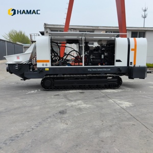 Bomba de Concreto de Alta Presión de 13Mpa, HAMAC LDHBT60-13-132, Motor de 132kw, 60m3/h, Bomba de Concreto Remolcable con Certificación CE - Product Image 1