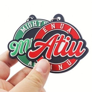 <b>Custom</b> 2D Pvc Keychain <b>Key</b> Chain Logo Soft Rubber Keychains Silicone Keyring Rubber Personalized 3D Customized <b>Key</b> Chain - Product Image 5