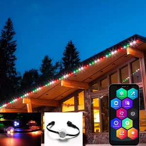 Misrabbit 0.96W 12V 30MM防水UCS2904 RGBW常時クリスマス屋外ライトピクセルLEDポイントライト - Product Image 3