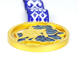 Medalla Deportiva <span class=keywords><strong>Talon</strong></span> Sport Key, Personalizada con Grabado Láser, para Maratón, Campeonato, Lucha Libre, Baloncesto, con Logotipo y Forma Personalizados - Product Image 4