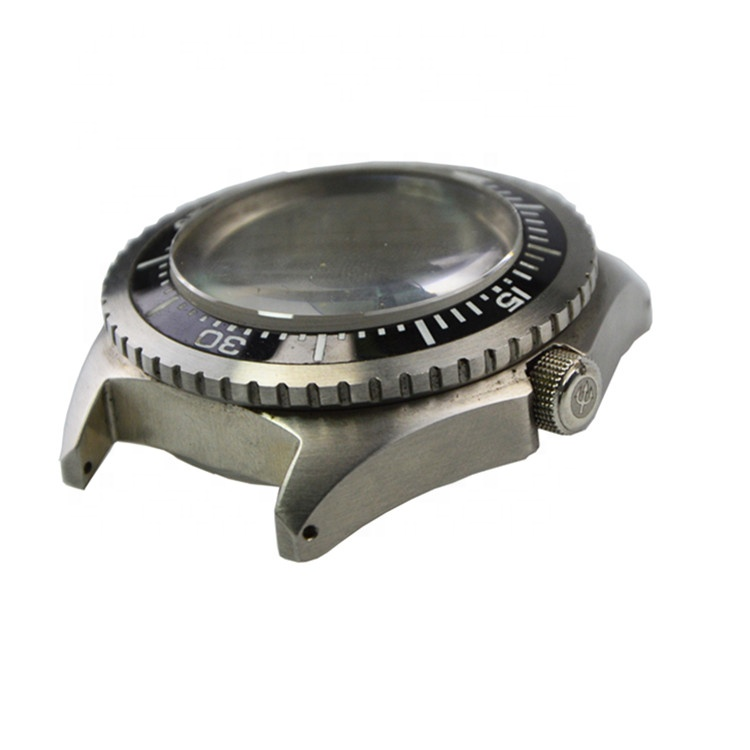 Серебро 316L нержавеющая сталь наручные часы Чехол подходит для 8215 9015 движения SW200 NH35 ETA2824 части часов