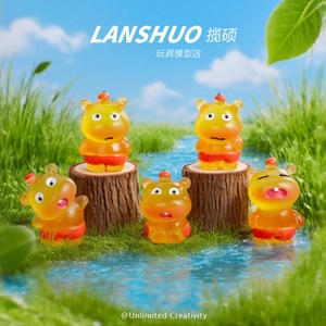 จี้คาปิบาร่าการ์ตูน Lanshuo ทำจากอะคริลิกเรซิ่น ของตกแต่งทำเอง ของขวัญ เครื่องประดับ สำหรับทุกเพศ - Product Image 2
