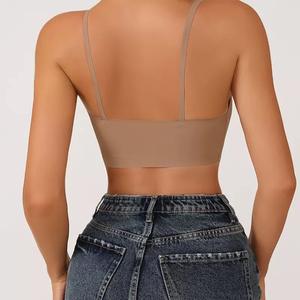 Soutien-gorge push-up grande taille pour femme, confortable, respirant, sans armatures, en maille, pour le sport, vente en gros directe usine OEM, avec logo - Product Image 4