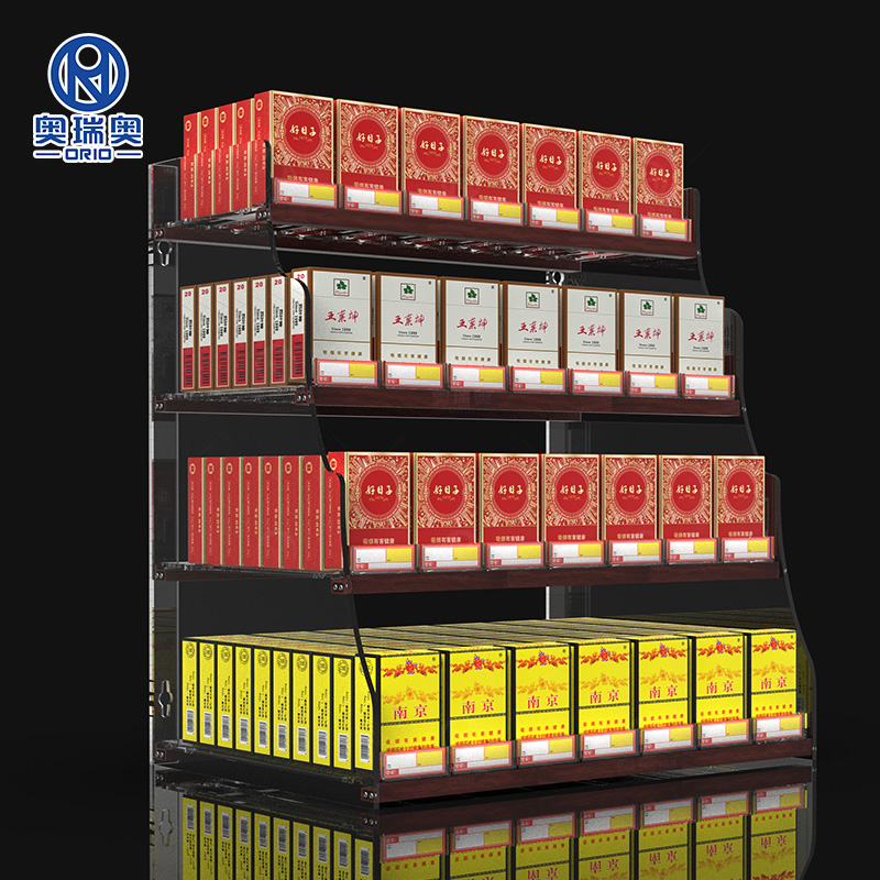 スモークショップディスプレイシガレットディスプレイラック