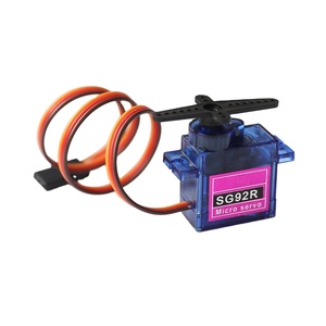 Micro <span class=keywords><strong>servo</strong></span> SG92R <span class=keywords><strong>9g</strong></span> 4.8-6V avec engrenages en nylon et fibre de carbone, moteurs en plastique, pièces DIY pour avions RC, hélicoptères, remplace le <span class=keywords><strong>SG90</strong></span> - Product Image 3