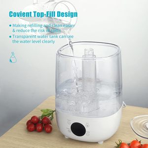Reloj Despertador Eléctrico para Meditación, Luz Nocturna con Sonido Mágico, Difusor de Aceites Esenciales, Humidificador Ultrasónico con Forma de Hongo - Product Image 2