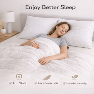 Sábana Ajustable Antiestática Premium con Conexión a Tierra, 90% Algodón, 10% Fibra de Plata, para Hogar y Hotel, Tamaño Personalizado OEM - Product Image 5