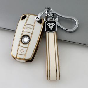 Custodia Premium in TPU Morbido per Chiavi Auto, Accessori per B M W Plug-in Vecchio Modello X1 X6 Serie 3 5, Portachiavi e Borsa - Product Image 4