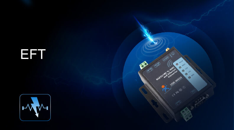 USR-W610 RS485/RS232 support Port Modbus TCP/RTU Industrial WiFi Serial to Ether