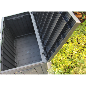 Klaar voor verzending: All-weather upgrade plastic tuinmeubilair, buiten opbergkast, terraskist met zitgedeelte en opbergorganizer - Product Image 2