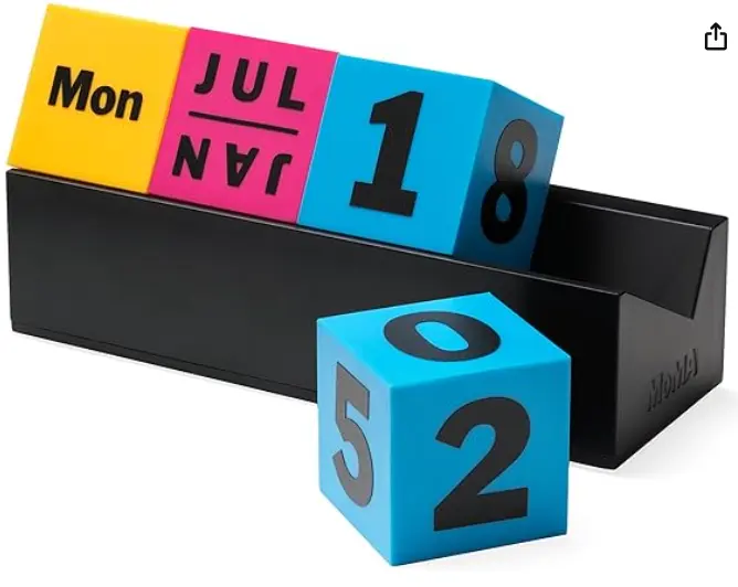 DIY Creative Perpetual Calendar Cube