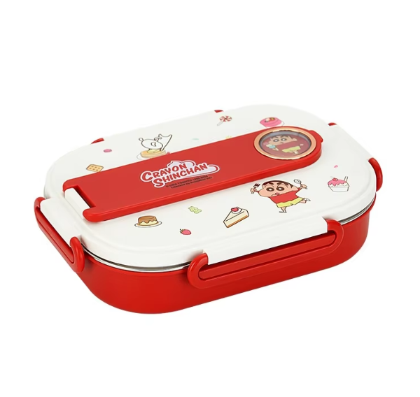 Boîte à lunch capsule spatiale - quatre petits, nouveau modèle vert.