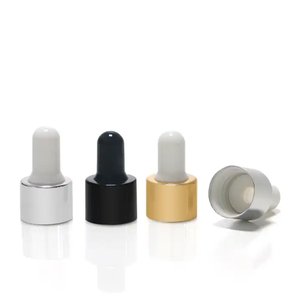 15ml 30ml 50ml flacone contagocce di vetro quadrato rettangolare 100ml ambrato con contagocce nero per l'imballaggio cosmetico di olio essenziale di siero - Product Image 4