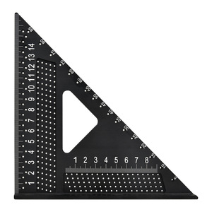 Man Yi Aluminum Alloy Triangle Ruler 90 Degree Multifunctional Woodworking Angle Ruler Household Decoration Tool - Product Image 2